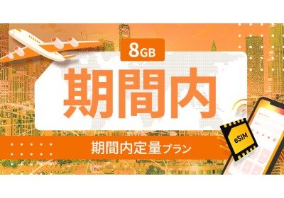 アメリカ・カナダ・メキシコ 8GB / 期間内